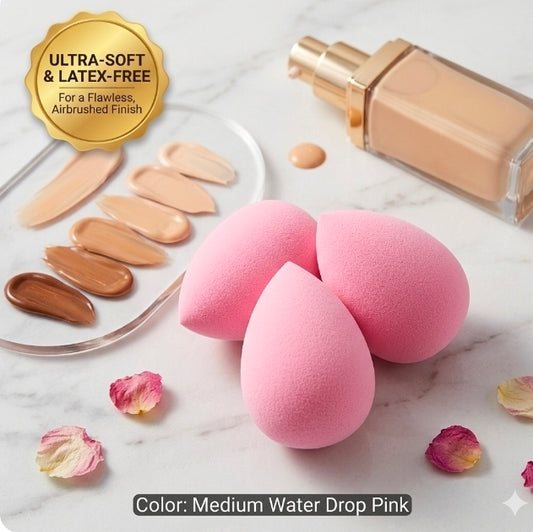 3 Pcs Make-Up Sponge Set